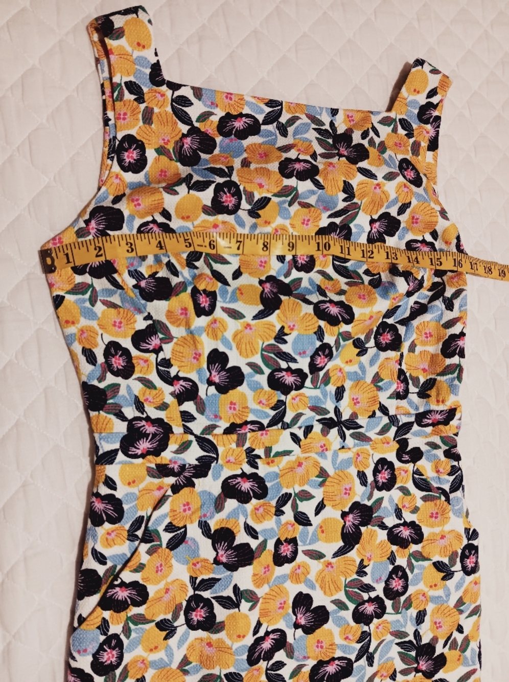 NWT Boden Heather Dress Textured Fallen Peony Floral Print Pockets Size 4 - Picture 14 of 16